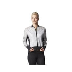 Adidas Mikina šedá 158 - 163 cm/S Adizero Climaproof Jacket W