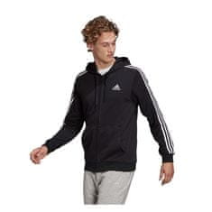 Adidas Mikina černá 164 - 169 cm/S Essentials Fullzip Hoodie