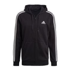 Adidas Mikina černá 164 - 169 cm/S Essentials Fullzip Hoodie