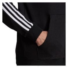 Adidas Mikina černá 164 - 169 cm/S Essentials Fullzip Hoodie