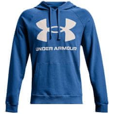 Under Armour Mikina modrá 178 - 182 cm/M Rival Fleece Big Logo Hoodie