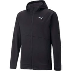 Puma Mikina černá 192 - 197 cm/XXL Train All Day Powerfleece Full Zip