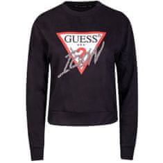 Guess Mikina černá 158 - 162 cm/XS W2YQ01KB681JBLK