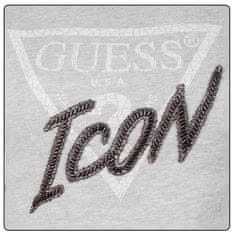 Guess Mikina šedá 173 - 177 cm/L CN Icon