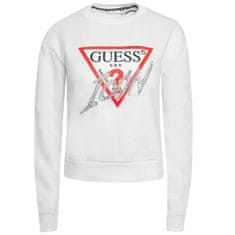 Guess Mikina bílá 163 - 167 cm/S W2BQ18KB683 G011