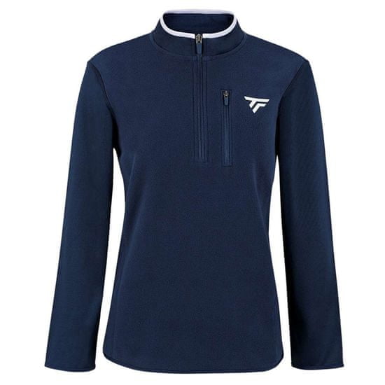 Tecnifibre Mikina tenisová tmavomodrá Quarter Zip 22