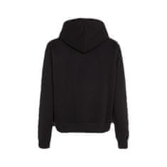 Calvin Klein Mikina černá 158 - 162 cm/XS Monologo Hoodie