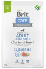 Brit Care Dog Sustainable Adult Large Breed, 3 kg