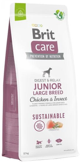 Brit Care Dog Sustainable Junior Large Breed, 12 kg