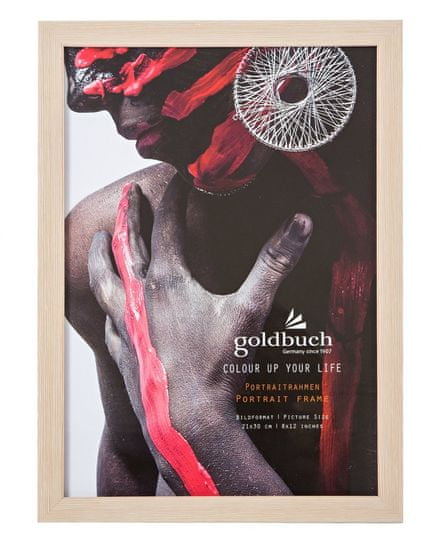 Goldbuch COLOUR YOUR LIFE NATURE rámeček plast A4 hnědý