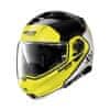 Nolan Moto helma N100-5 Plus Distinctive N-Com P/J Barva Glossy Black-Fluo, Velikost XS (55)