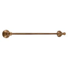 BPS-koupelny Držák ručníku 650,5 mm bronze Bathroom accessory MORAVA RETRO MKA0701.65SM