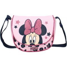 Vadobag Dívčí taška přes rameno Minnie Mouse s třpytivou mašlí - Disney