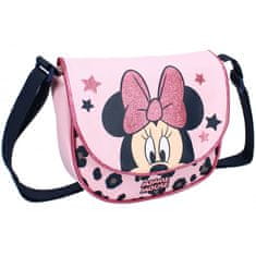 Vadobag Dívčí taška přes rameno Minnie Mouse s třpytivou mašlí - Disney
