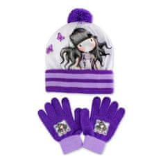 SETINO Dívčí zimní čepice + prstové rukavice Gorjuss - Santoro London