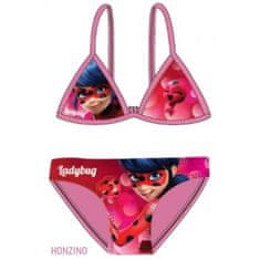 SETINO Dívčí dvoudílné plavky Kouzelná beruška - růžové EU 104