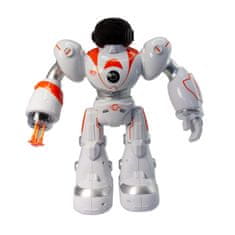 Alltoys Robot Robin na dálkové ovládání - oranžovo-bíl.