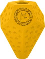 KIWI WALKER Kiwi Walker Gumová hračka s otvorem na pamlsky DIABALL s dírou na pamlsky, Mini 8cm, Oranžová