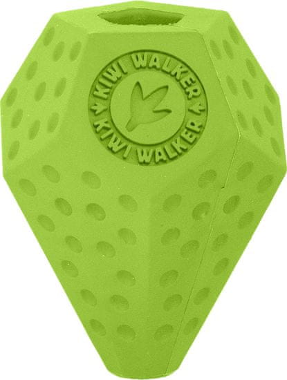 KIWI WALKER Kiwi Walker Gumová hračka s otvorem na pamlsky DIABALL s dírou na pamlsky, Mini 8cm, Zelená