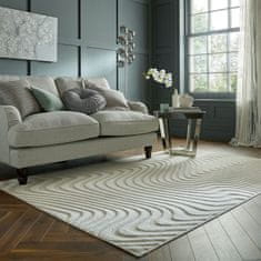 Flair Rugs Kusový koberec Patna Channel Ivory 80x150 cm