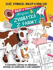 Milujeme zvieratká z farmy - Zlož, vymaľuj, nalep a hraj sa