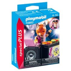 Playmobil DJ s mixážním pultem , Figurky, 11 dílků | 70882