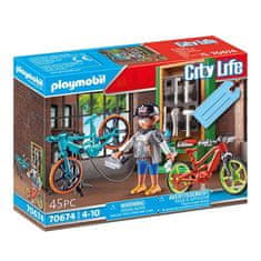 Playmobil Servis kol , Život ve městě, 45 dílků, 70674