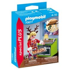 Playmobil Vánoční pečení , Figurky, 14 dílků | 70877