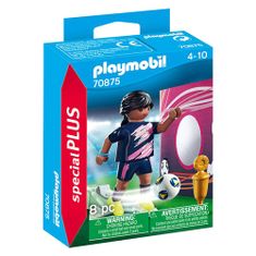 Playmobil Fotbalista , panáček s míčem, 8 dílků, 70875