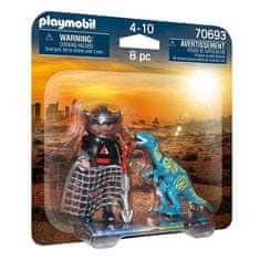 Playmobil Lovec a dinosaurus , Dinosauři, 8 dílků | 70693