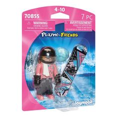Playmobil Snowboardistka , Figurky, 7 dílků | 70855