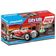 Playmobil Hot rod , Život ve městě, 20 dílků, 71078