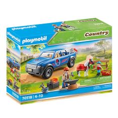 Playmobil Mobilní kovář , Jezdecký dvůr, 51 dílků | 70518