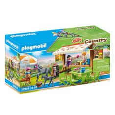 Playmobil Pony kavárna , Jezdecký dvůr, 77 dílků |70519