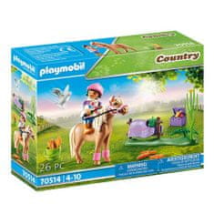 Playmobil Islandský poník , Jezdecký dvůr, 26 dílků, 70514