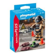 Playmobil Policejní pyrotechnik , Policie, 18 dílků | 70600