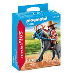 Playmobil Westernová jezdkyně , Jezdecký dvůr, 10 dílků | 70602