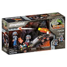 Playmobil Vozík s raketou , Dinosauři, 40 dílků | 70929