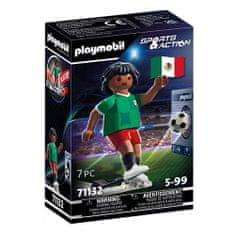 Playmobil Fotbalista Mexika , Sport a akce, 7 dílků, 71132