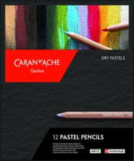 Caran´d Ache Umělecké pastely v tužce, suché, 12 barev, 788.312