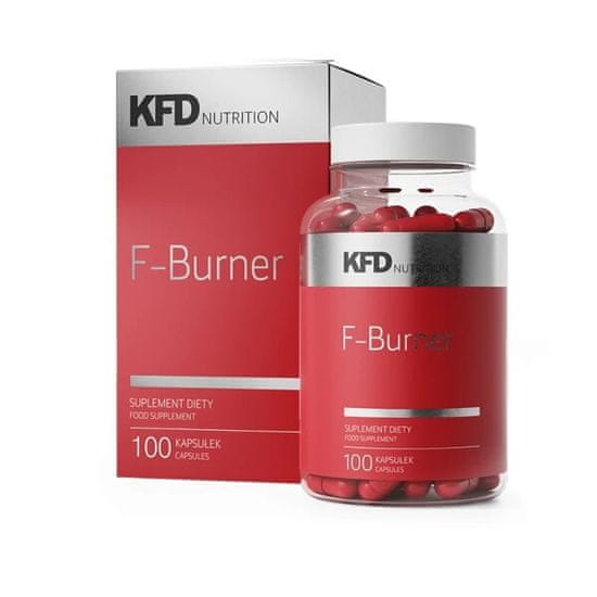 KFD NUTRITION spalovač tuků F-Burner 100 kapslí