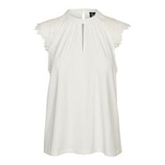 Vero Moda Dámská halenka VMMILLA 10226072 Snow White (Velikost XXL)