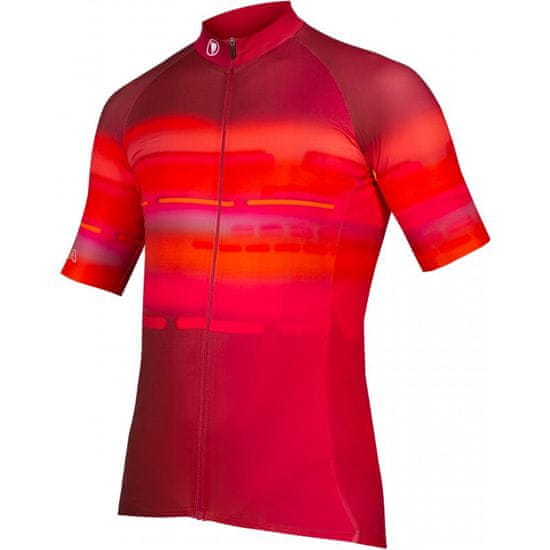 Endura Dres Virtual Texture E5091 - pánské, krátký, červená