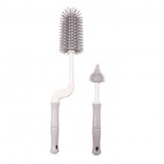 Bo Jungle kartáč na láhve B-Bottle Brush Set Grey