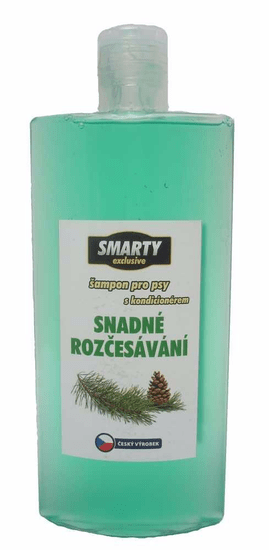 Smarty Šampon pro psy s kondicionérem SNADNÉ ROZČESÁVÁNÍ 250 ml