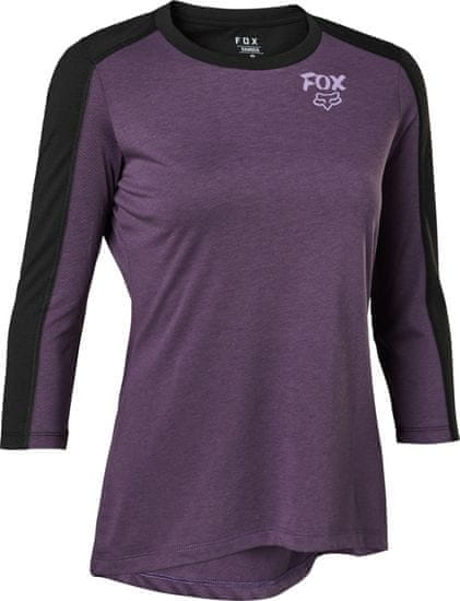 Fox Racing Dámský dres Fox W Ranger Dr 3/4 Jersey Purple