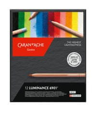 Caran´d Ache Umělecké pastelky "Luminance 6901", 12 barev, 6901.712