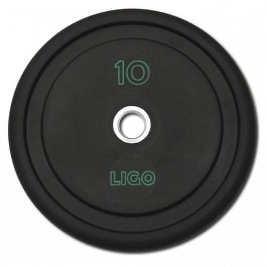 LIGO Kotouč olympijský pogumovaný Legpress LIGO 25 kg