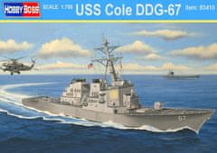 INTEREST USS Cole DDG-67 - 1:700 plastikový model US vojenské lodě.