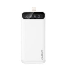 DUDAO K8+s powerbanka 30000mAh se svítilnou White